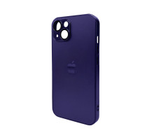 Чохол для смартфона AG Glass Matt Frame Color Logo for Apple iPhone 13 Deep Purple