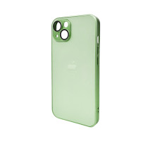 Чохол для смартфона AG Glass Matt Frame Color Logo for Apple iPhone 12 Light Green