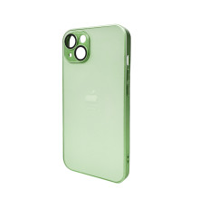 Чохол для смартфона AG Glass Matt Frame Color Logo for Apple iPhone 12 Light Green