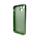 Чохол для смартфона AG Glass Matt Frame Color Logo for Apple iPhone 12 Light Green