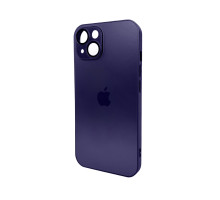 Чохол для смартфона AG Glass Matt Frame Color Logo for Apple iPhone 15 Deep Purple