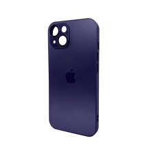 Чохол для смартфона AG Glass Matt Frame Color Logo for Apple iPhone 15 Deep Purple