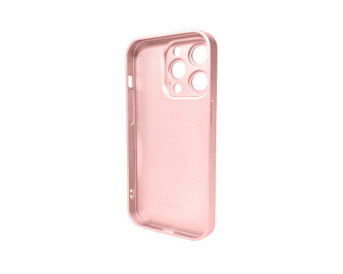 Чохол для смартфона AG Glass Matt Frame Color Logo for Apple iPhone 15 Pro Chanel Pink