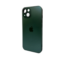 Чохол для смартфона AG Glass Matt Frame Color Logo for Apple iPhone 14 Cangling Green