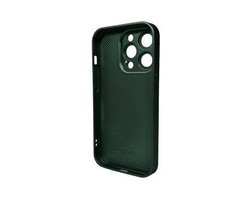 Чохол для смартфона AG Glass Matt Frame Color Logo for Apple iPhone 14 Pro Cangling Green