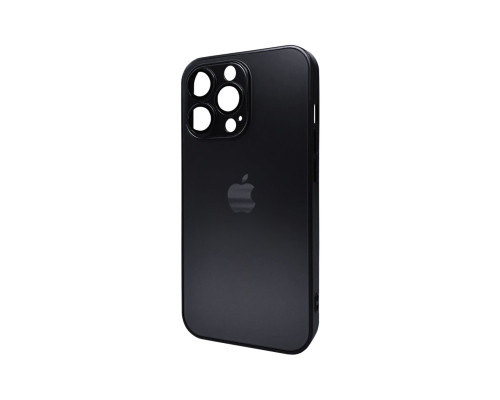 Чохол для смартфона AG Glass Matt Frame Color Logo for Apple iPhone 12 Pro Graphite Black