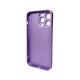 Чохол для смартфона AG Glass Matt Frame Color Logo for Apple iPhone 14 Pro Max Light Purple