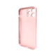 Чохол для смартфона AG Glass Matt Frame Color Logo for Apple iPhone 13 Pro Max Chanel Pink