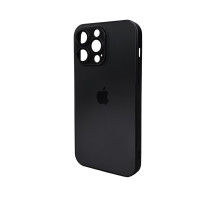 Чохол для смартфона AG Glass Matt Frame Color Logo for Apple iPhone 15 Pro Max Graphite Black