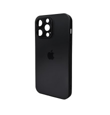 Чохол для смартфона AG Glass Matt Frame Color Logo for Apple iPhone 15 Pro Max Graphite Black