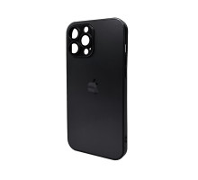 Чохол для смартфона AG Glass Matt Frame Color Logo for Apple iPhone 13 Pro Max Graphite Black