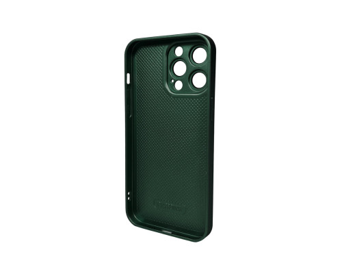 Чохол для смартфона AG Glass Matt Frame Color Logo for Apple iPhone 14 Pro Max Cangling Green