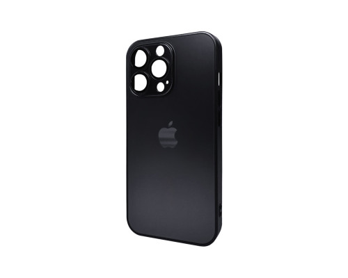 Чохол для смартфона AG Glass Matt Frame Color Logo for Apple iPhone 11 Pro Graphite Black