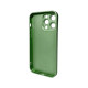 Чохол для смартфона AG Glass Matt Frame Color Logo for Apple iPhone 15 Pro Max Light Green