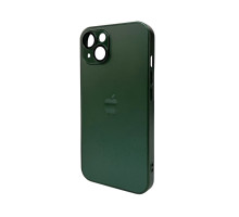 Чохол для смартфона AG Glass Matt Frame Color Logo for Apple iPhone 13 Cangling Green