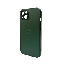 Чохол для смартфона AG Glass Matt Frame Color Logo for Apple iPhone 13 Cangling Green