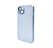 Чохол для смартфона AG Glass Matt Frame Color Logo for Apple iPhone 12 Sierra Blue