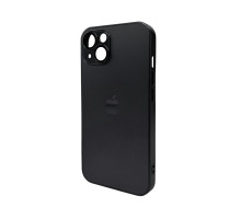 Чохол для смартфона AG Glass Matt Frame Color Logo for Apple iPhone 13 Graphite Black