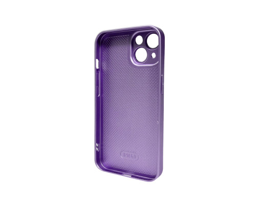 Чохол для смартфона AG Glass Matt Frame Color Logo for Apple iPhone 15 Light Purple