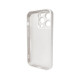 Чохол для смартфона AG Glass Matt Frame Color Logo for Apple iPhone 14 Pro Pearly White