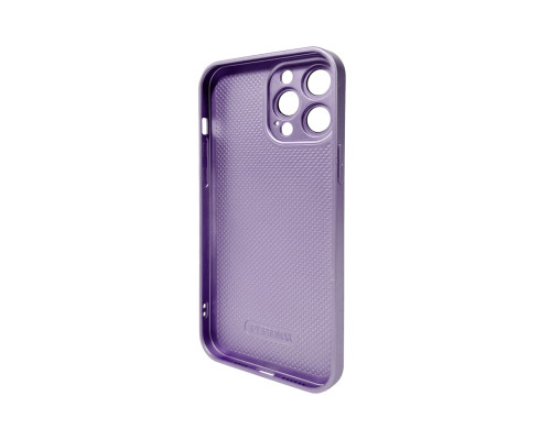 Чохол для смартфона AG Glass Matt Frame Color Logo for Apple iPhone 13 Pro Max Light Purple