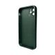 Чохол для смартфона AG Glass Matt Frame Color Logo for Apple iPhone 11 Cangling Green