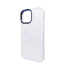 Чохол для смартфона AG Glass Sapphire MagSafe Logo for Apple iPhone 15 Pro White