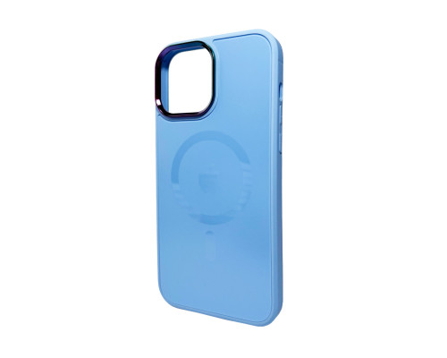 Чохол для смартфона AG Glass Sapphire MagSafe Logo for Apple iPhone 15 Pro Sierra Blue