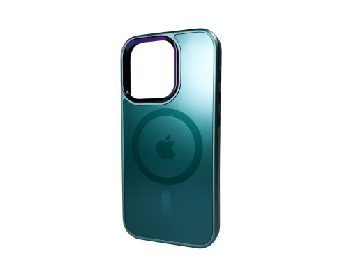 Чохол для смартфона AG Glass Sapphire MagSafe Logo for Apple iPhone 14 Pro Green