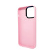 Чохол для смартфона AG Glass Sapphire MagSafe Logo for Apple iPhone 15 Pro Max Pink