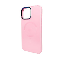 Чохол для смартфона AG Glass Sapphire MagSafe Logo for Apple iPhone 15 Pro Max Pink