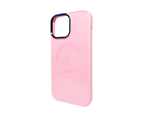 Чохол для смартфона AG Glass Sapphire MagSafe Logo for Apple iPhone 15 Pro Max Pink