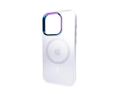 Чохол для смартфона AG Glass Sapphire MagSafe Logo for Apple iPhone 14 Pro White