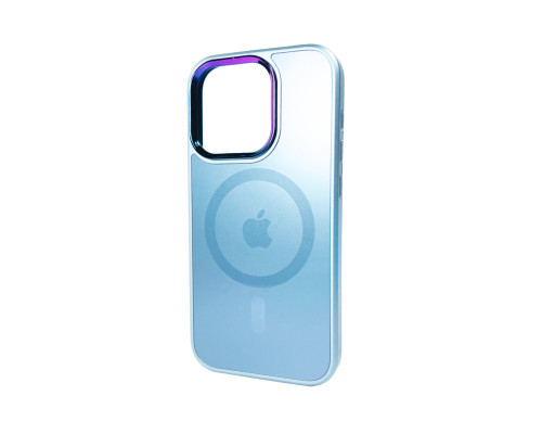 Чохол для смартфона AG Glass Sapphire MagSafe Logo for Apple iPhone 14 Pro Sierra Blue