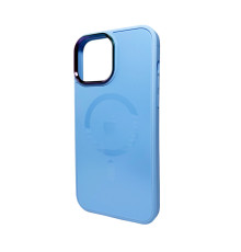 Чохол для смартфона AG Glass Sapphire MagSafe Logo for Apple iPhone 15 Pro Max Sierra Blue