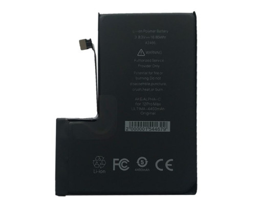 Акумулятор ALPHA-C. ULTIMA. for iPhone12ProMAX/4400mAh mag-2000001544679106180