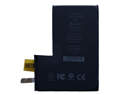 Акумулятор ALPHA-C. ULTIMA. for iPhone12ProMAX/4400mAh без контролеру mag-200000151817520539