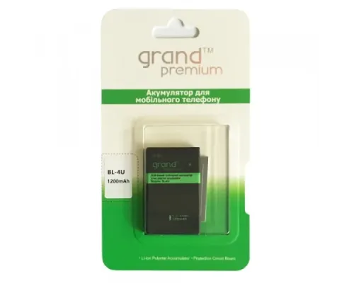 Акумулятор GRAND Premium for Nokia BL-4U дефект пакування mag-2000001576236147642