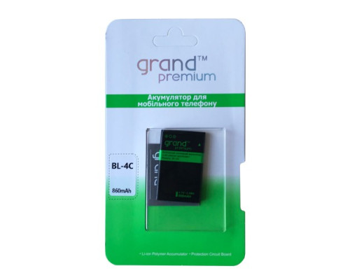 Акумулятор GRAND Premium for Nokia BL-4C mag-200000049394756734