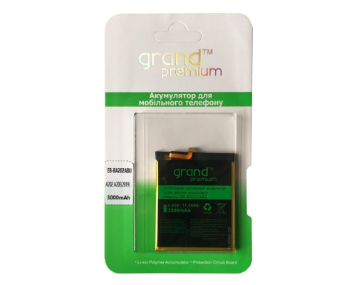 Акумулятор GRAND Premium Samsung A202 A20e (2019) (EB-BA202ABU) mag-200000138518017930