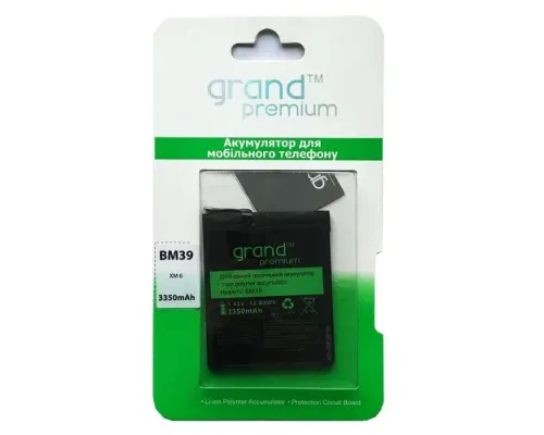 Акумулятор GRAND Premium Xiaomi Mi 6 BM39 mag-2000000941646147243