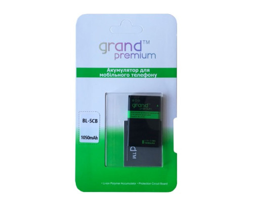 Акумулятор GRAND Premium for Nokia BL-5CB mag-200000049390955378