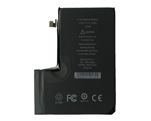 Акумулятор ALPHA-C. EXTRA for iPhone12ProMax/3687mAh Original mag-200000140130959222