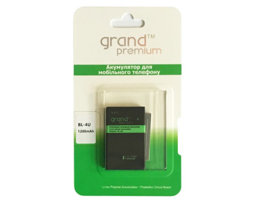 Акумулятор GRAND Premium for Nokia BL-4U mag-200000049395462014