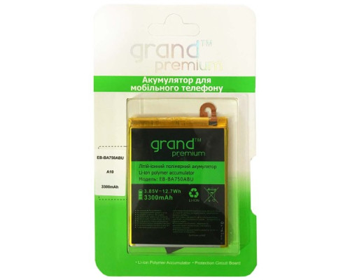 Акумулятор GRAND Premium Samsung A10 (EB-BA750ABU) mag-200000106018656740