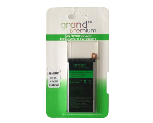 Акумулятор GRAND Premium Samsung A605 A6 Plus (2018)/ J805 EB-BJ805ABE mag-200000138534017944