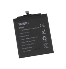 Акумулятор для Xiaomi Redmi 5A / BN34 Характеристики Yoki 2020000321101