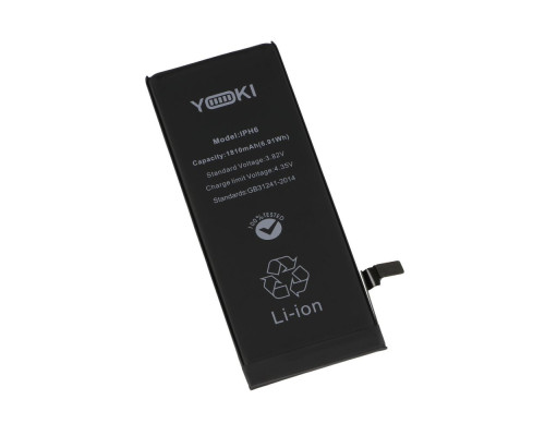 Акумулятор для Apple iPhone 6 Характеристики Yoki 2020000321675