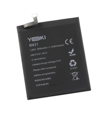Акумулятор для Xiaomi Redmi Note 5A / BN31 Характеристики Yoki 2020000321002