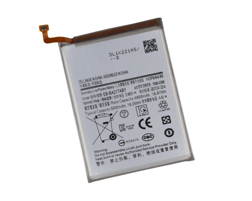 Акумулятор для Samsung A13, A21s / EB-BA217ABY Характеристики AAAA no LOGO 2020000380573